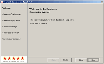 Convert Oracle to Mysql screen shot